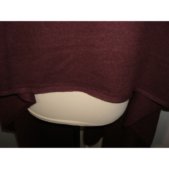 NWT New 100% Cashmere Scarf Wrap Ryllace Womens Dark Red Maroon Brick 100 X 28 - Picture 11 of 14